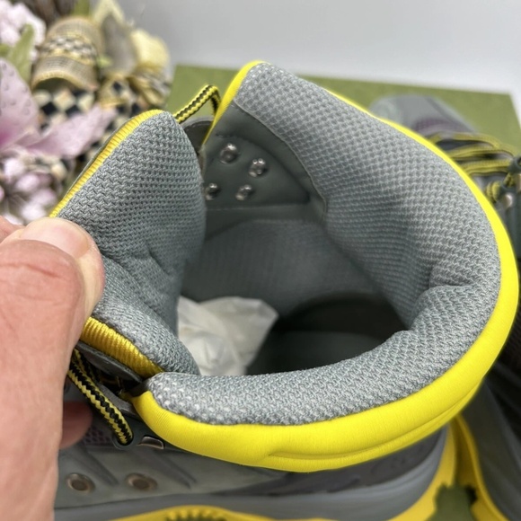 Men’s Gucci contrast panel lace up boots size 10 made in Italy - Picture 9 of 11